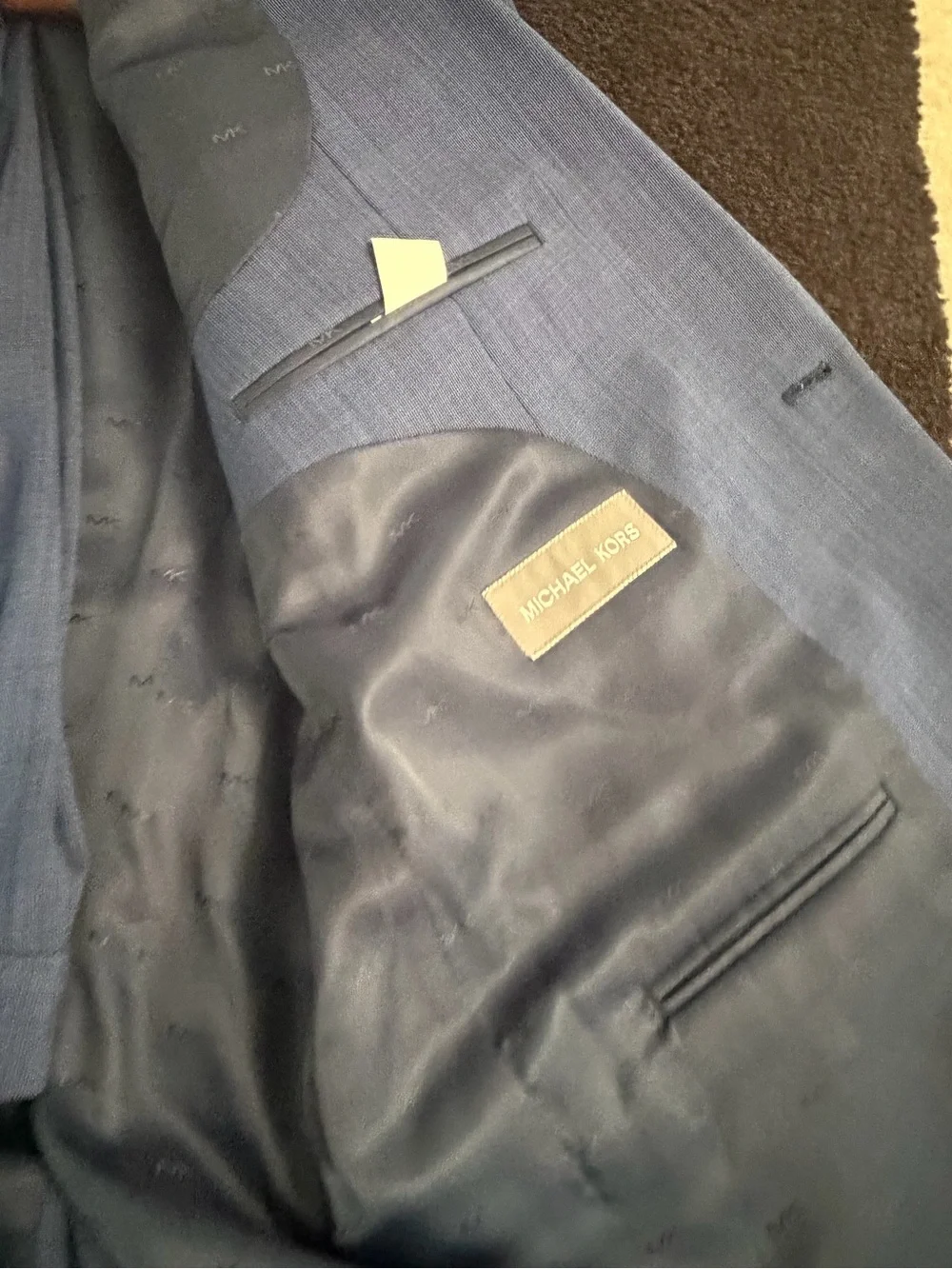 NEW Michael kors dark blue men’s suit